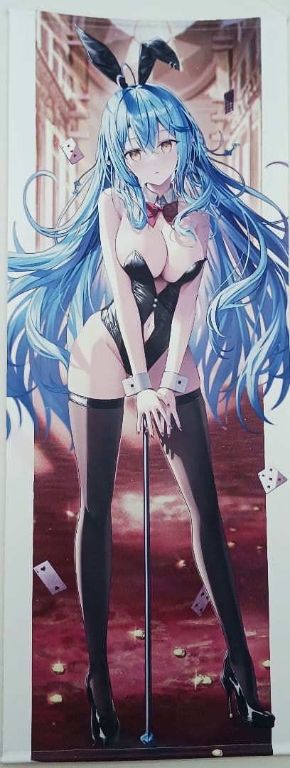 【早い者勝ち】 ホロライブ 雪花ラミィ リン☆ユウ バニー 等身大タペストリー