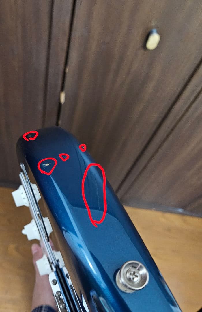 【定価9万円】History CZ-SV/M エレキギター ブルー ケース付き