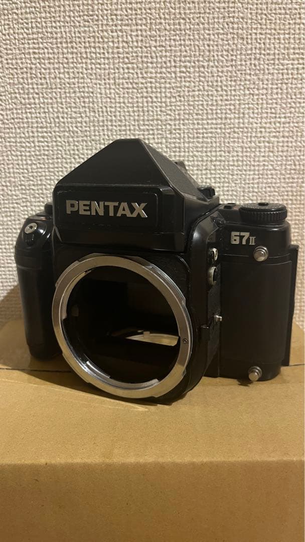 PENTAX 67II 中判フィルムカメラ (ジャンク)