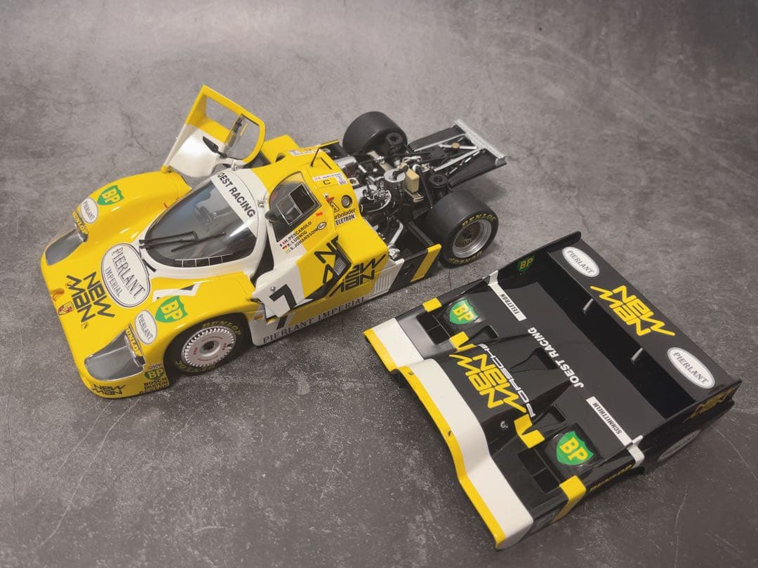 ミニチャンプス　1/18 ポルシェ 956L 1984 ルマン　ウィナー #7