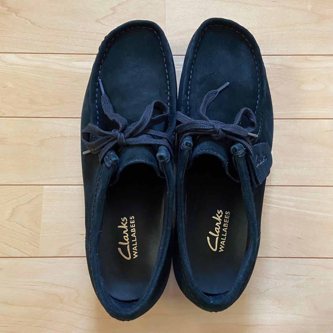 クラークス ワラビー エヴォ ウォータープルーフ ブラック