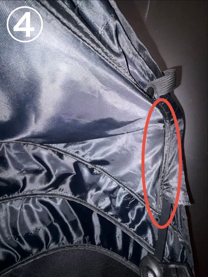 ☆週末限定タイムセール☆ Mercedes-Benz ペットカート 黒 デニム風