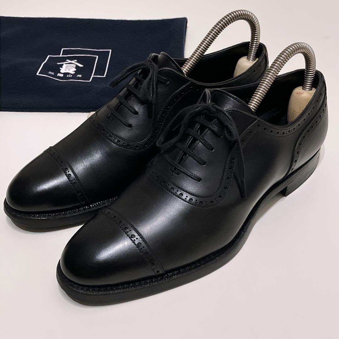 o*a様 【良品】三陽山長 パンチドキャップトゥ 24.5cm 程度Vibram