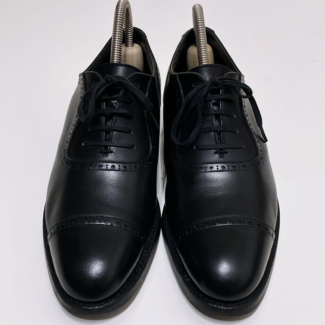 o*a様 【良品】三陽山長 パンチドキャップトゥ 24.5cm 程度Vibram