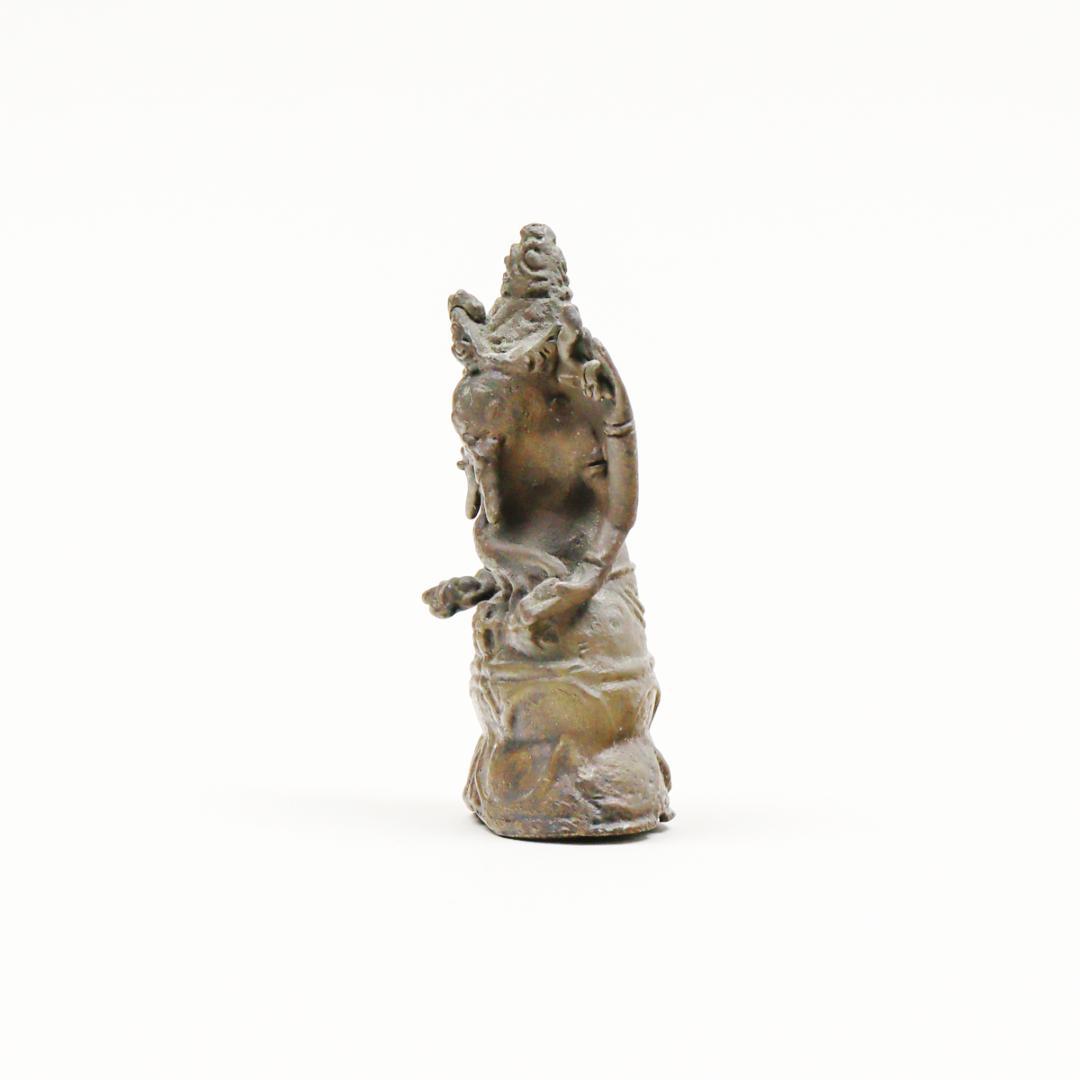 銅製 ガネーシャ 仏像 チベット仏教 仏教美術