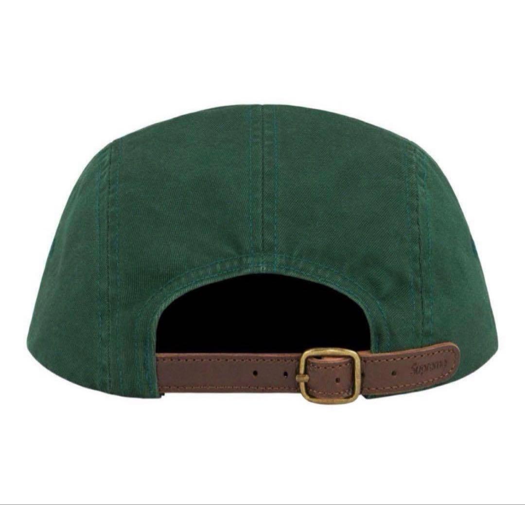 Supreme Washed Chino Twill Camp Cap グリーン