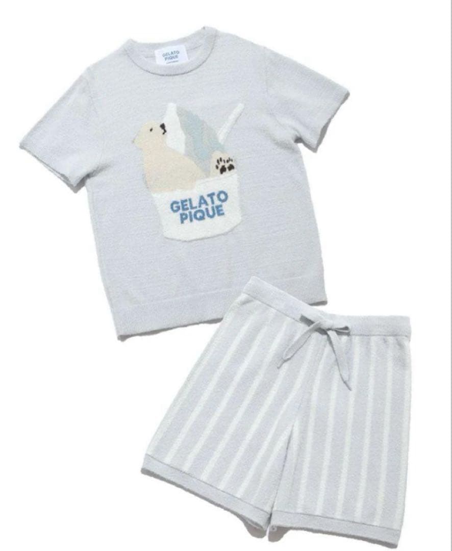 gelato pique ジェラピケ しろくま セットアップ