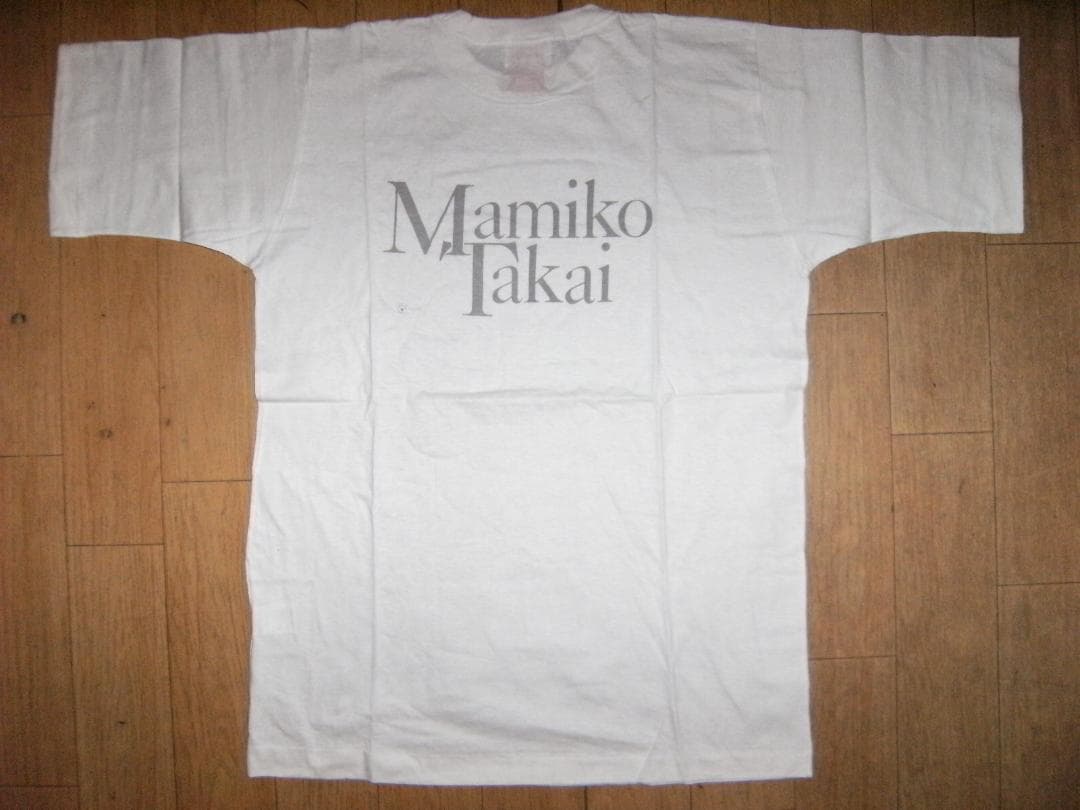 昭和レトロ★日本製★80年代★フジテレビ おニャン子クラブ 高井麻巳子 Tシャツ