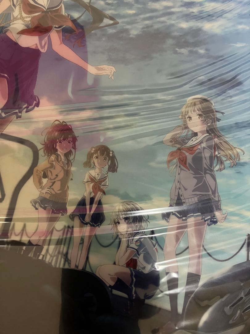 【非売品】ハイスクールフリート A3 サイズ クリアポスター ②