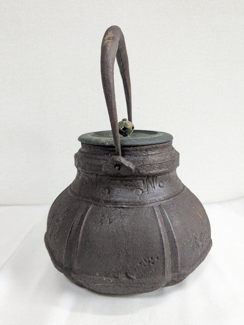 龍文堂 鉄瓶 アンティーク ヴィンテージ 古道具 骨董