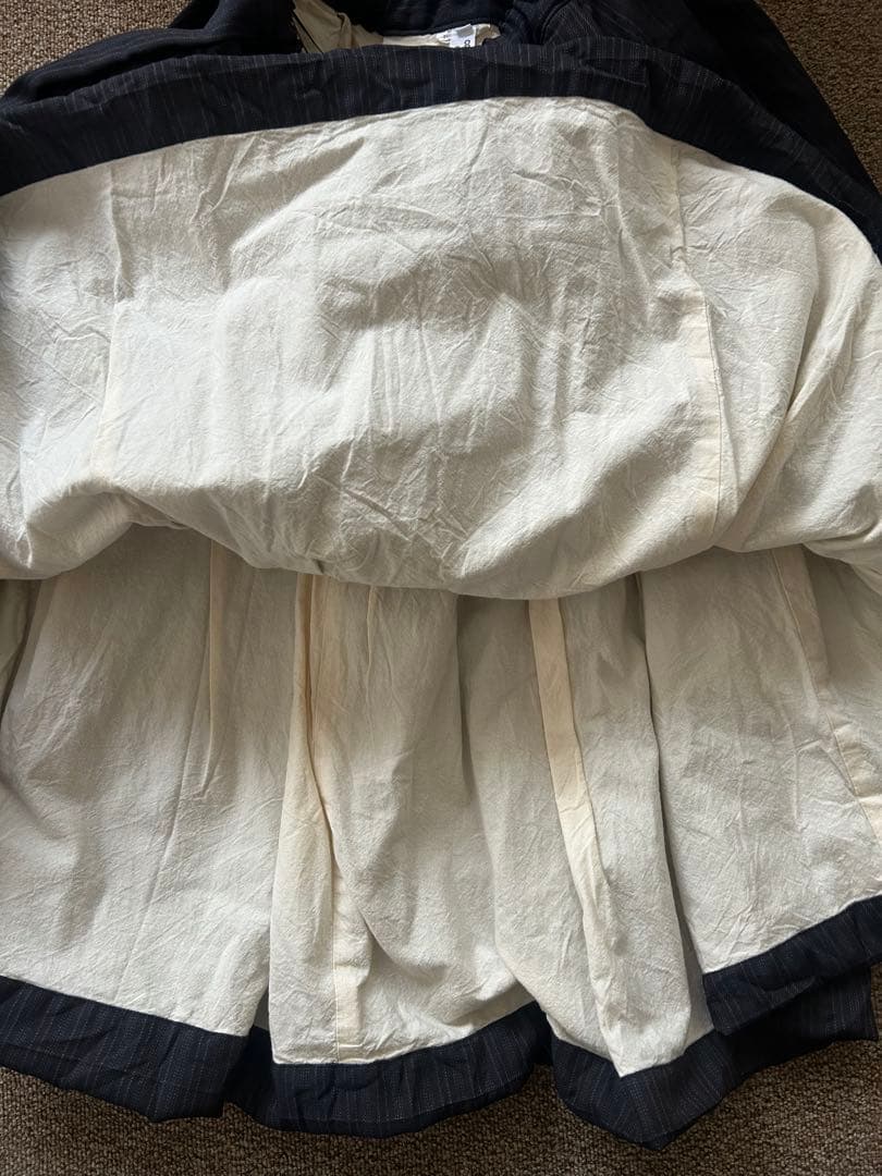 COMME des GARÇONS ストライプ　フレアスカート