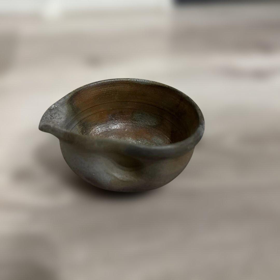 新品未使用　備前焼　煎茶器揃　安東利喜　作