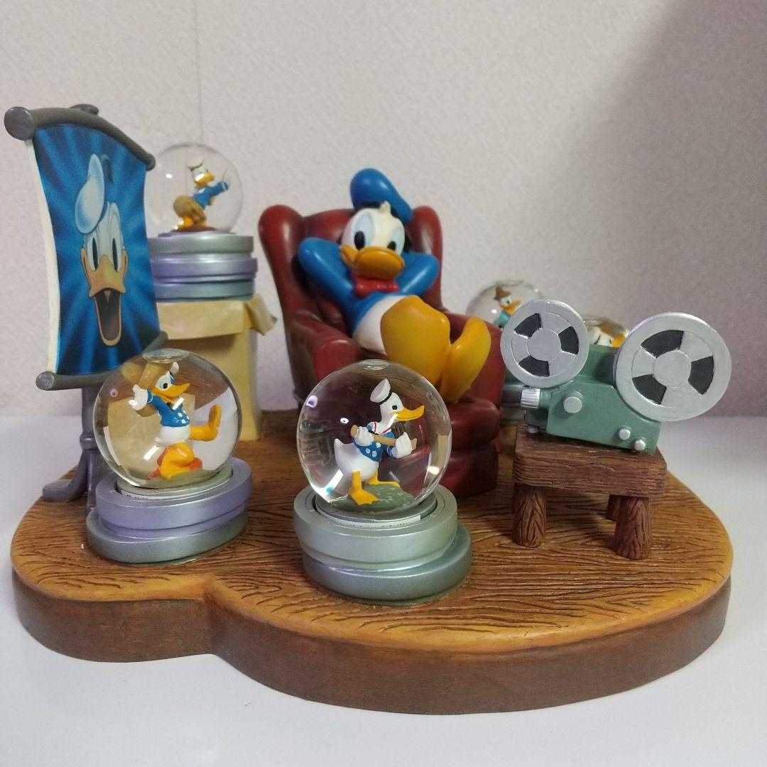 ドナルド スル―ザイヤ―フィギュア ミニスノーグローブ 生産終了品 レア