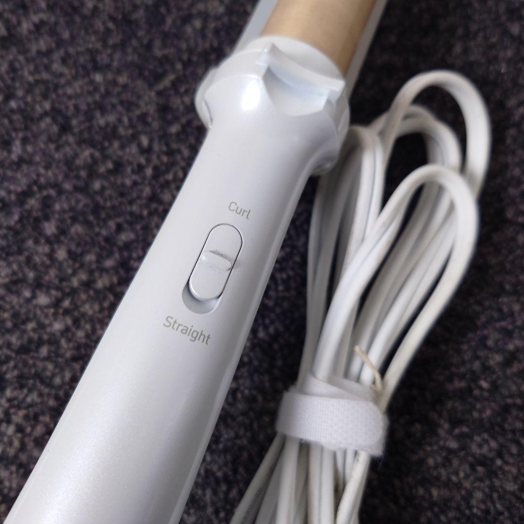 美品　KINUJO 2wayカール＆ストレートヘアアイロン キヌージョ　絹女