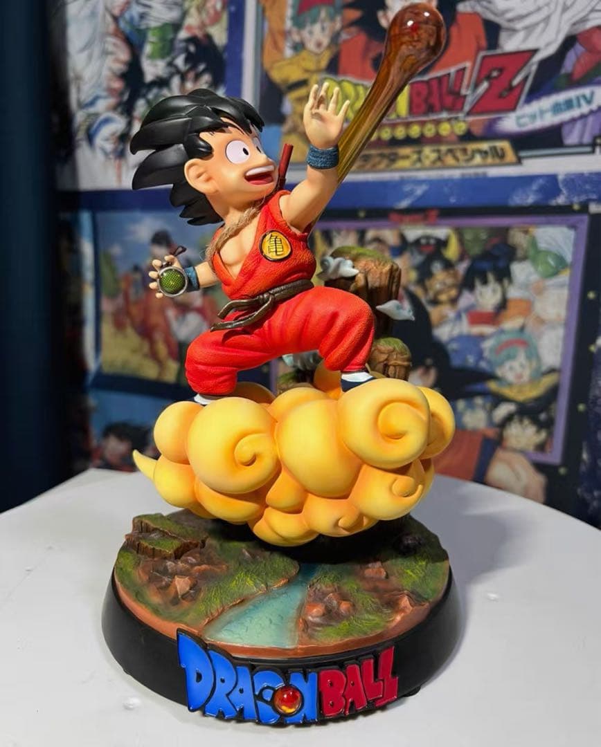 ドラゴンボール 孫悟空 ガレキ ガレージキット スタチューX③④⑨