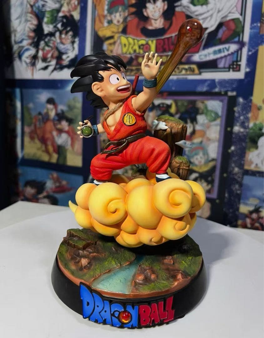 ドラゴンボール 孫悟空 ガレキ ガレージキット スタチューX③④⑨