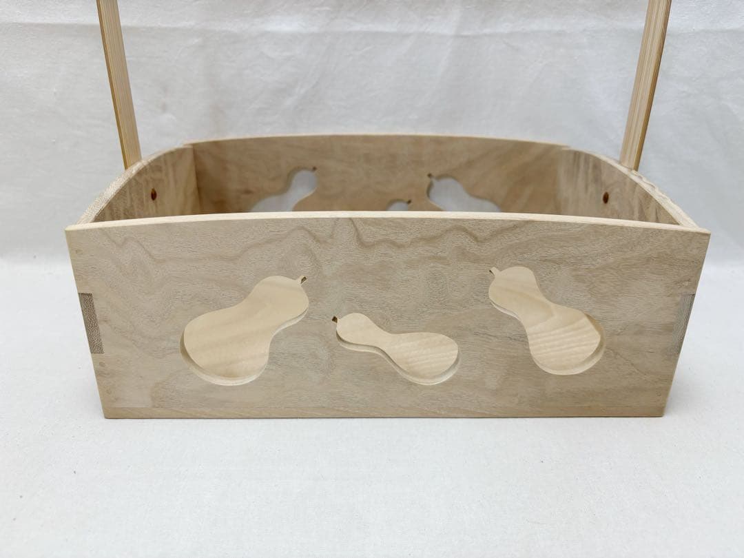 未使用 茶道具 中谷秀斎作 六瓢透 手持ち 莨盆 喫煙具 木工芸 共箱