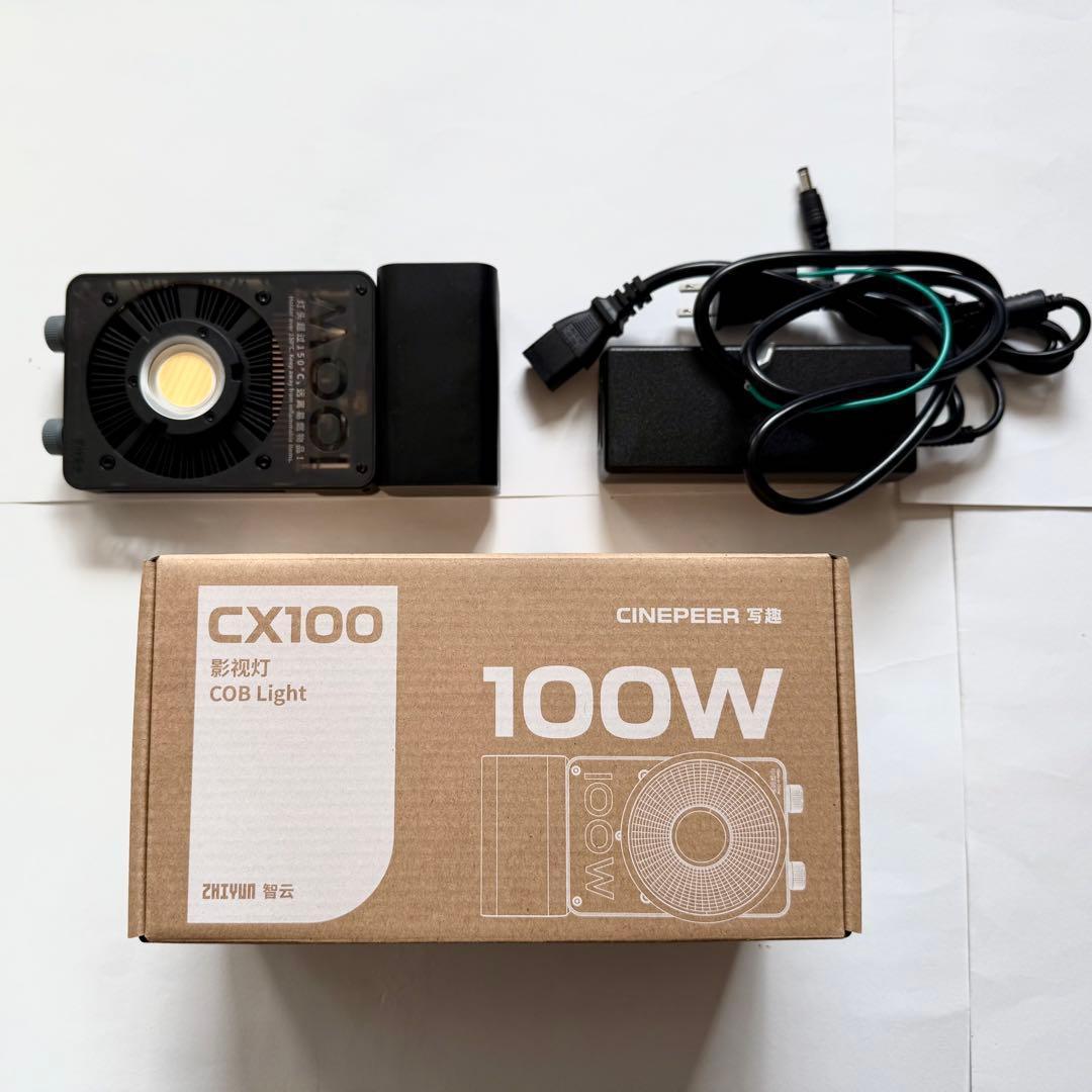 CINEPEER CX100 LED 高輝度 ビデオライト