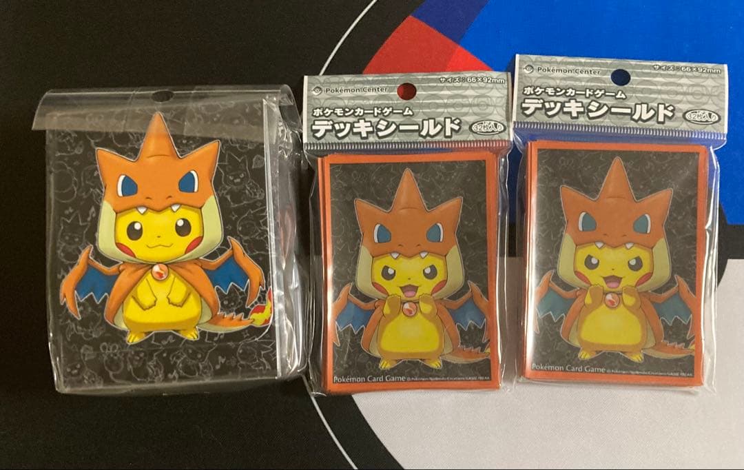 メガトウキョーのピカチュウ　スリーブ　デッキケース　ポケモンカード