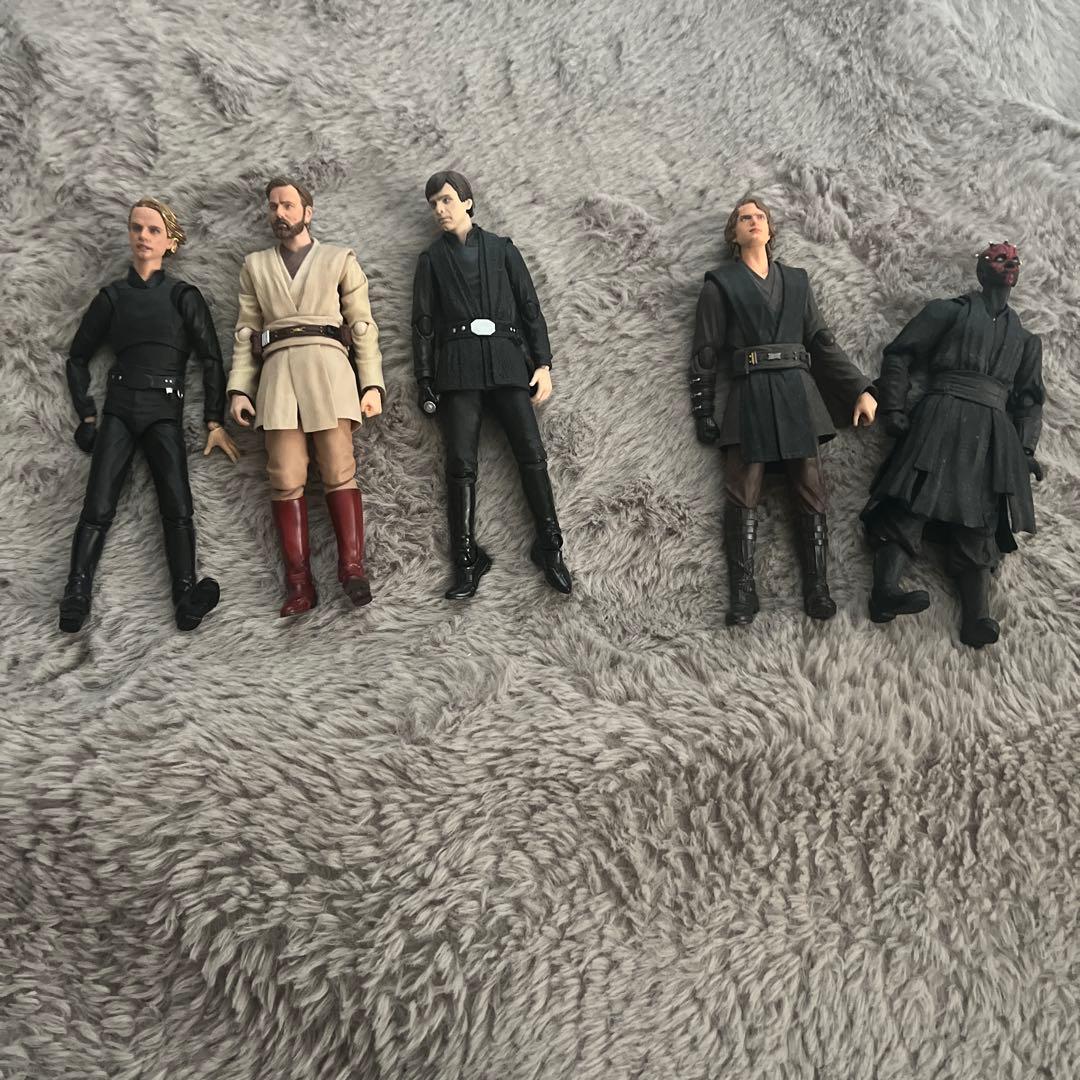 スター・ウォーズ 可動式フィギュア 5体セット本体のみ