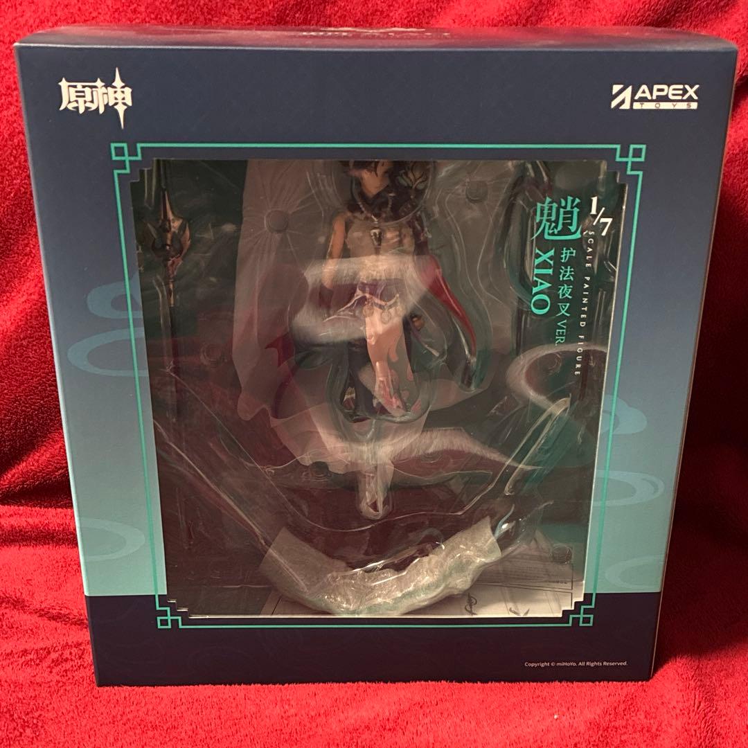 原神 魈 ショウ 護法夜叉Ver. フィギュア 特典クリアポスター付き