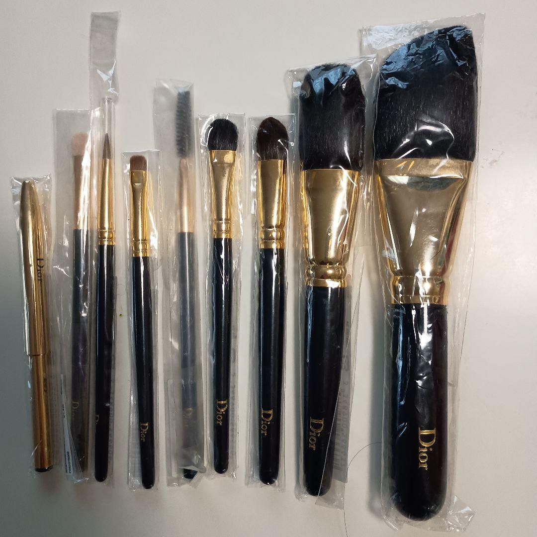 クリスチャンディオール　 メイクブラシセット レザーケース付き