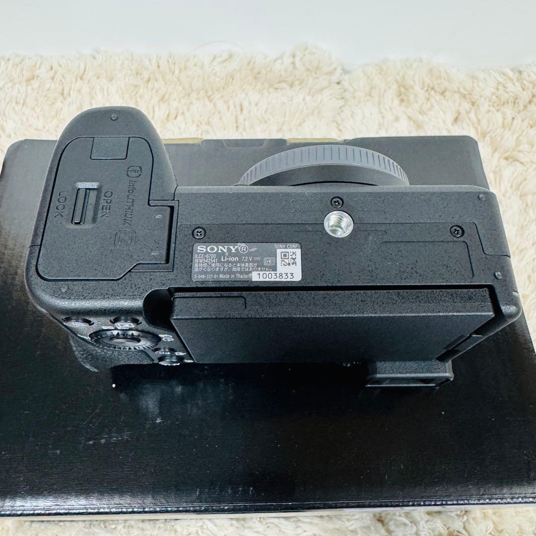 展示品 SONY α6700 高倍率ズームレンズキット ILCE-6700M