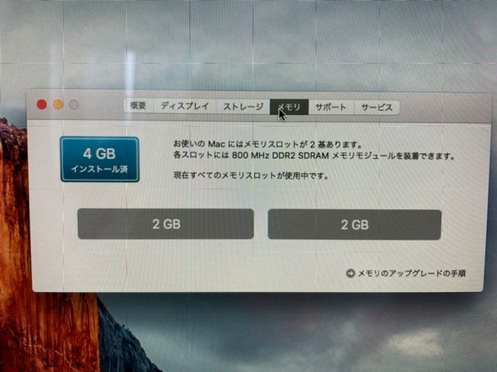 Macデスクトップ iMac (24-inch, Early 2008)