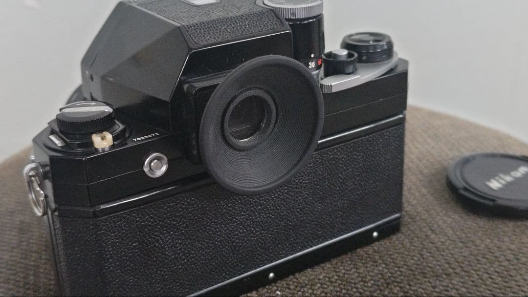 ニコンFフォトミックファインダー、実用品　50mm F1.4レンズ付、露出計OK