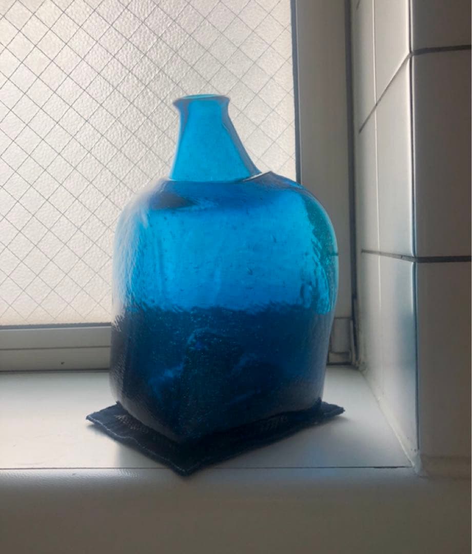 横山秀樹　大瓶　青