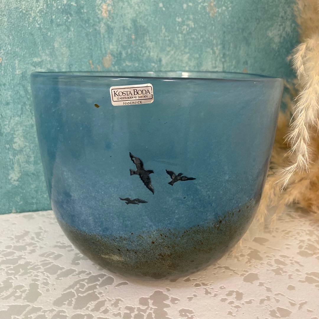 KOSTA BODA コスタボダ ガラスボウル シェルエングマン コスタボタ花瓶