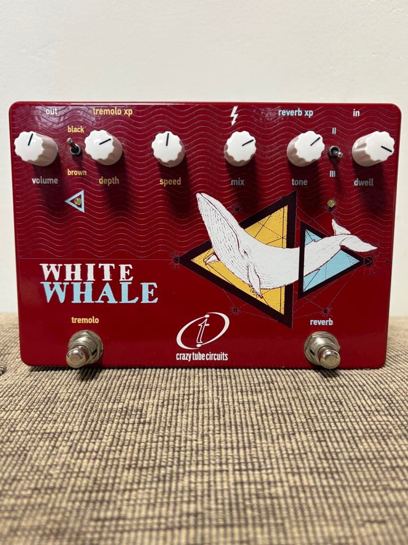 Crazy Tube Circuits White Whaleリバーブ&トレモロ