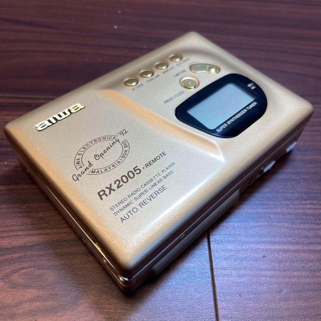 aiwa ラジオ カセットプレーヤー HS-RX2005 2804
