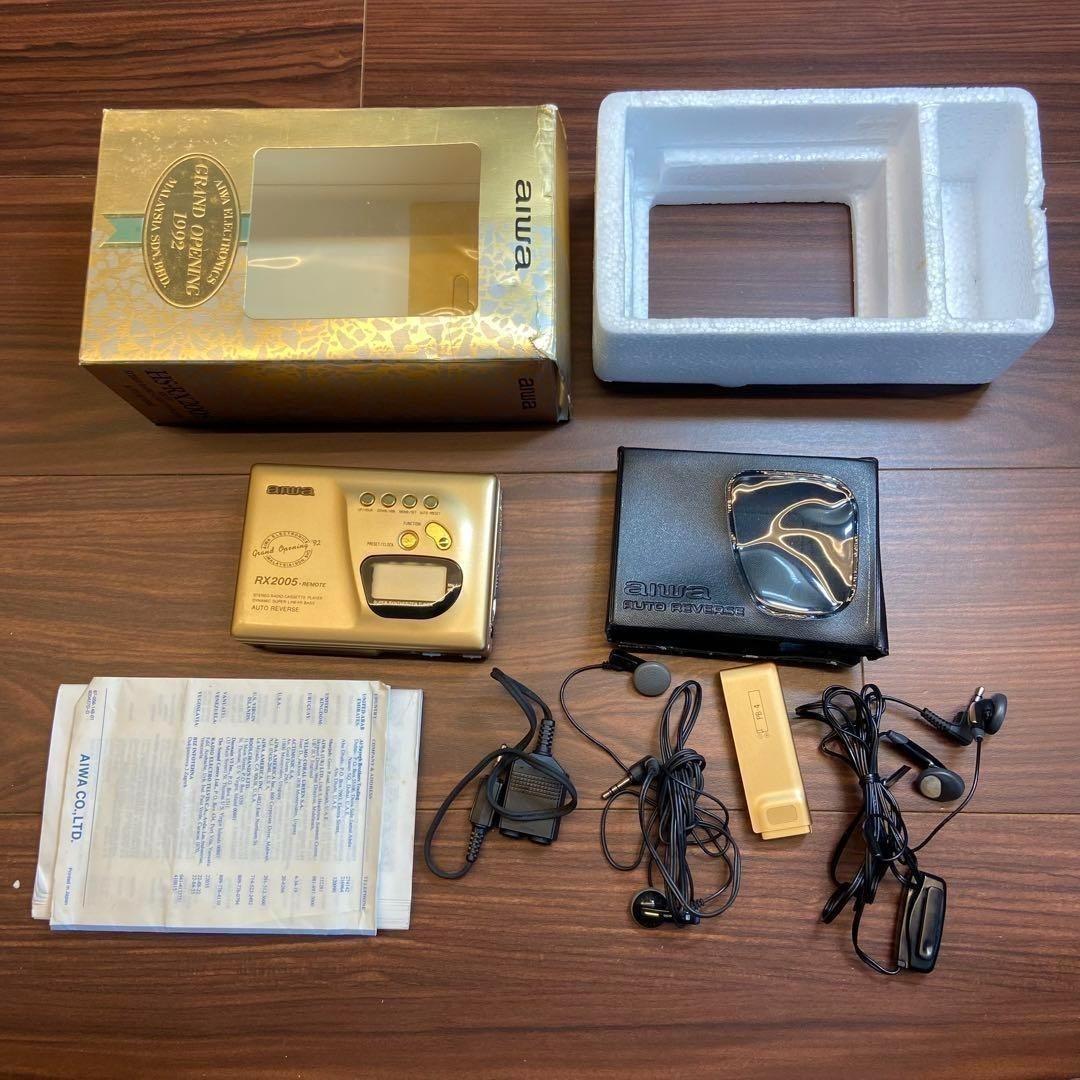 aiwa ラジオ カセットプレーヤー HS-RX2005 2804