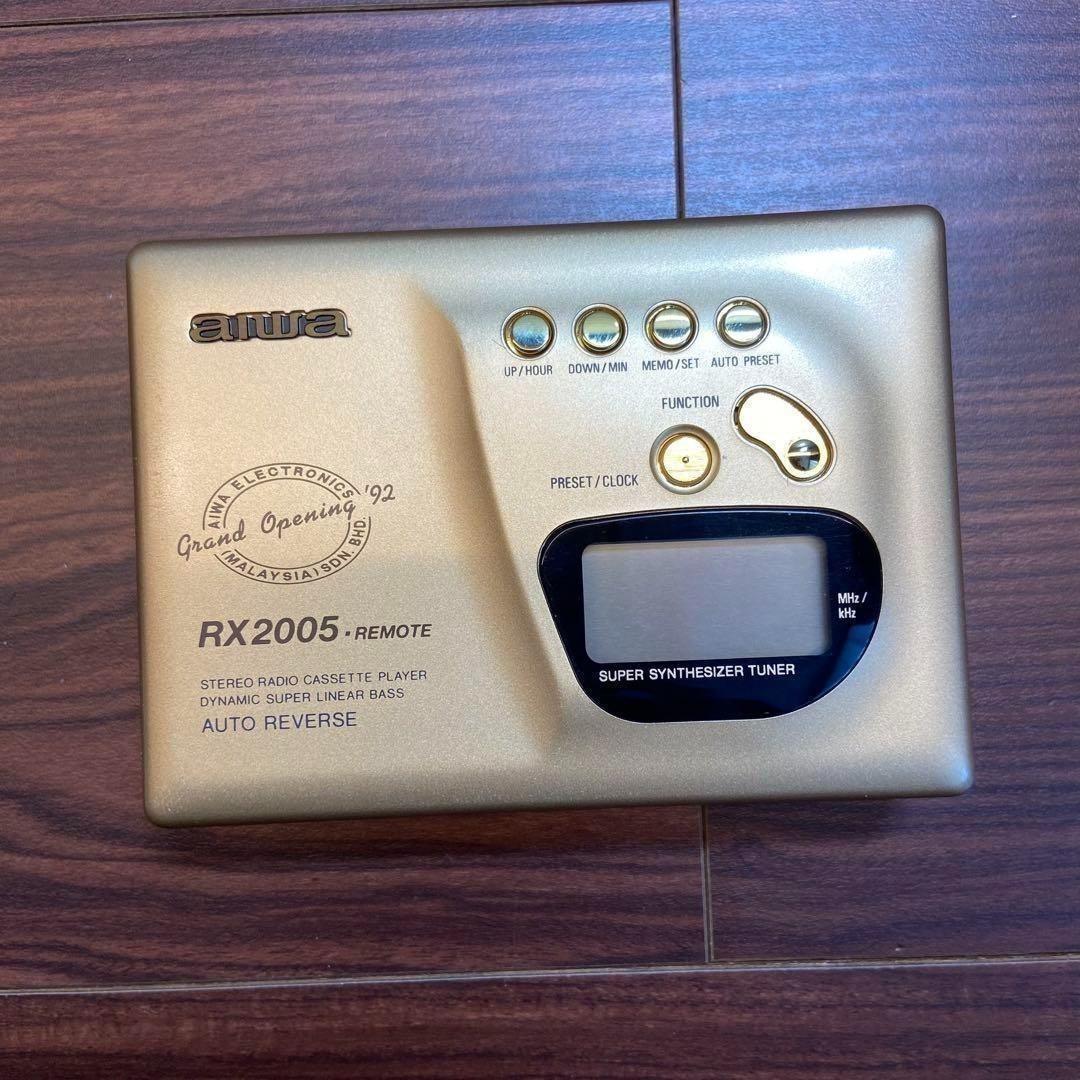 aiwa ラジオ カセットプレーヤー HS-RX2005 2804