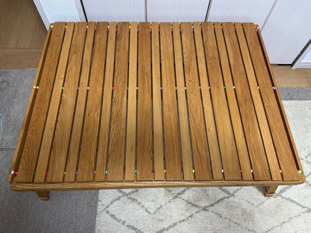 CielBleuシエルブルーロールトップテーブルRolltopTableL-P