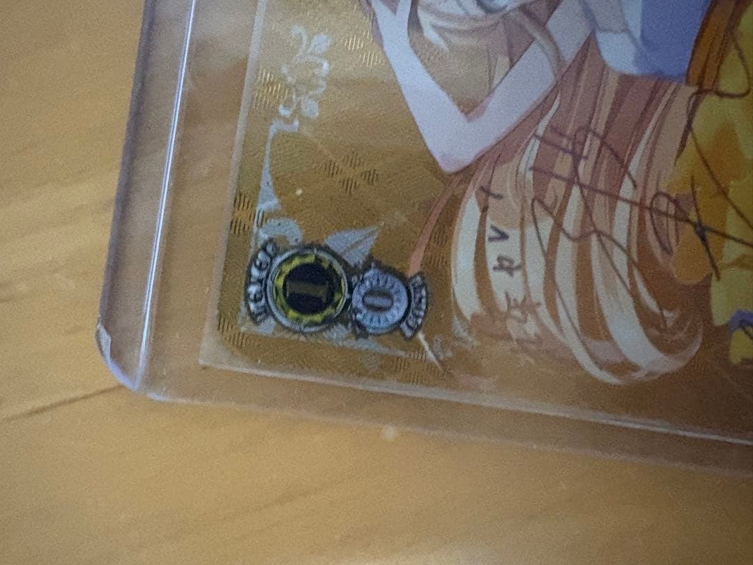 SSP サイン 15th Anniversary カレン　金色モザイク　ヴァイス