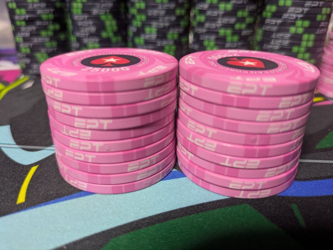 【たわけさん専用】500枚 EPTチップ ポーカーチップ ケース付き