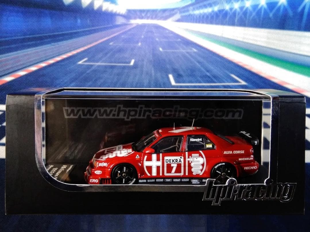 1/43 hpi-racing アルファロメオ 155V6 TI ♯7 DTM