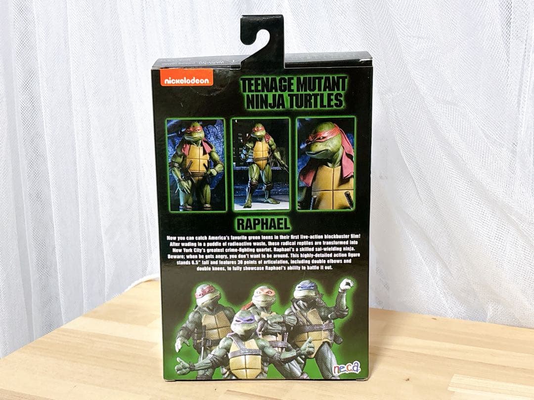 NECA製　ティーンエイジ・ミュータント・ニンジャ・タートルズ　ラファエル