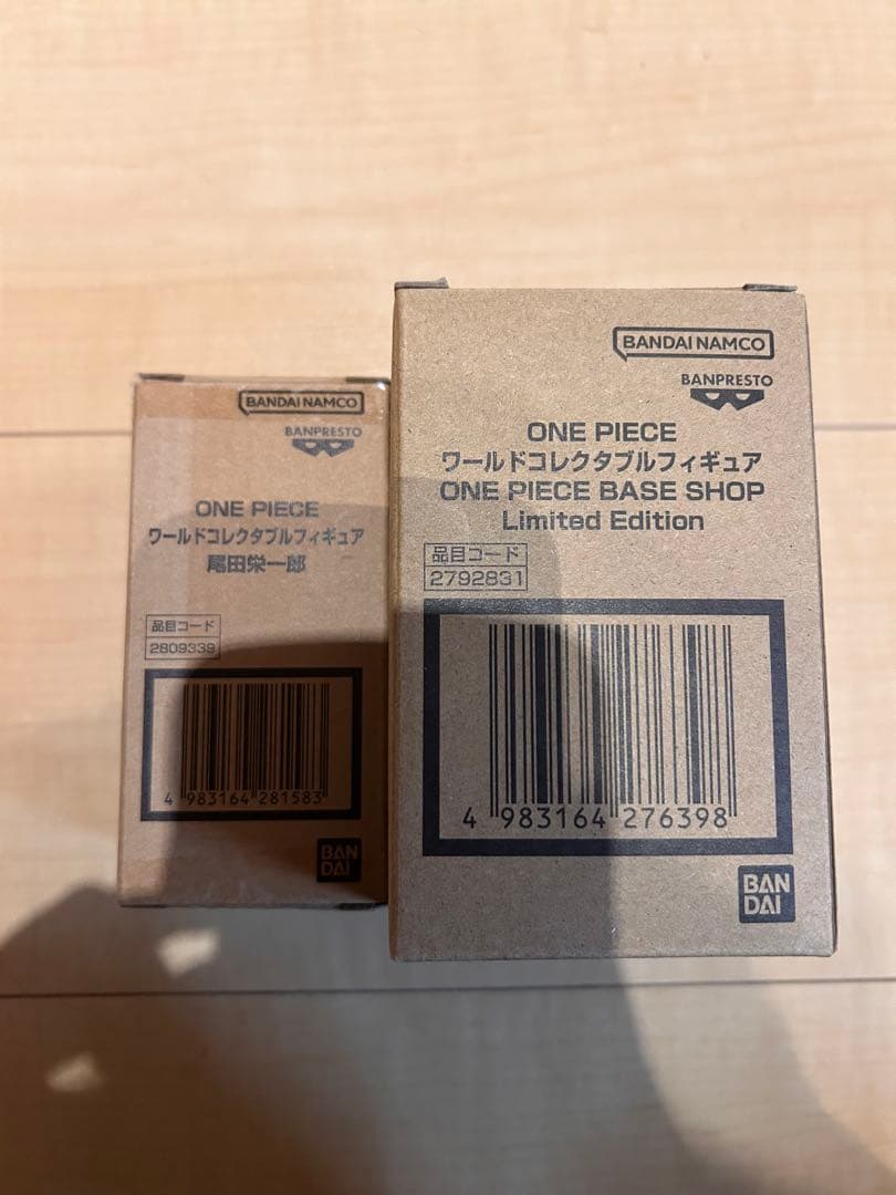 ONE PIECE BACE SHOP 限定ワーコレ　尾田栄一郎＆ルフィ