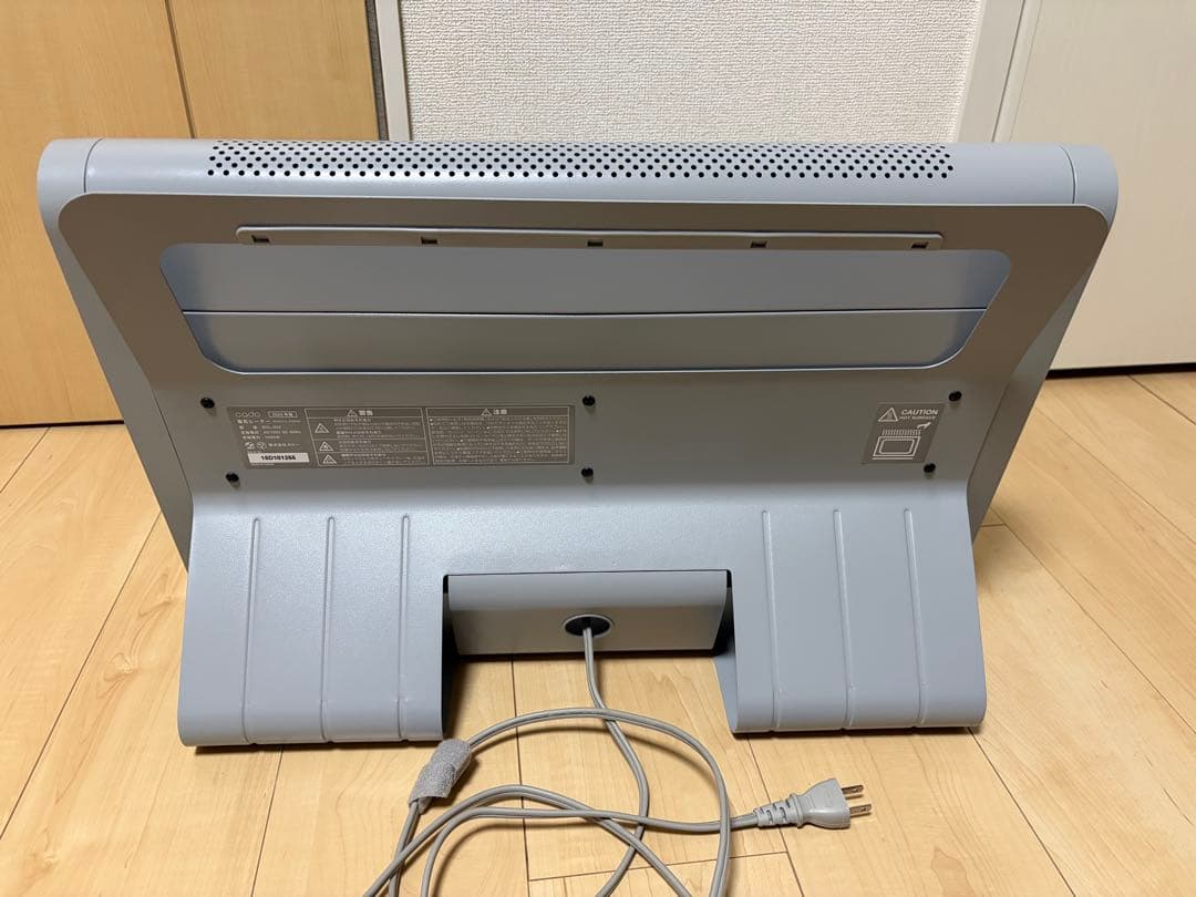 cado カドー　電気ヒーター　SOL-002　2020年製　グレー