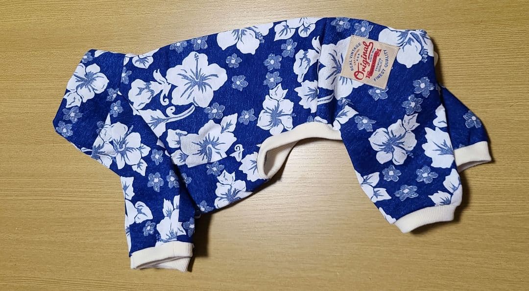 半袖、半パンツロンパース☆彡アロハ柄