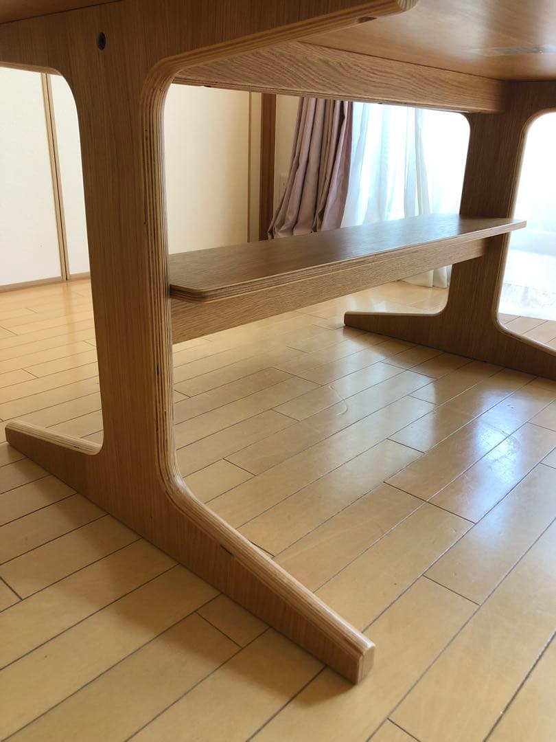 無印良品 リビングでもダイニングでも使えるテーブル 1300×800×600