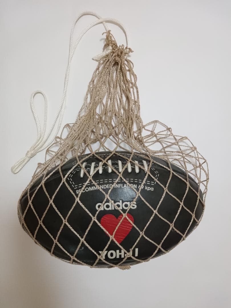 ★ヨウジヤマモト×アディダス・コラボラクビーボール・希少非売品・未使用美品・黒