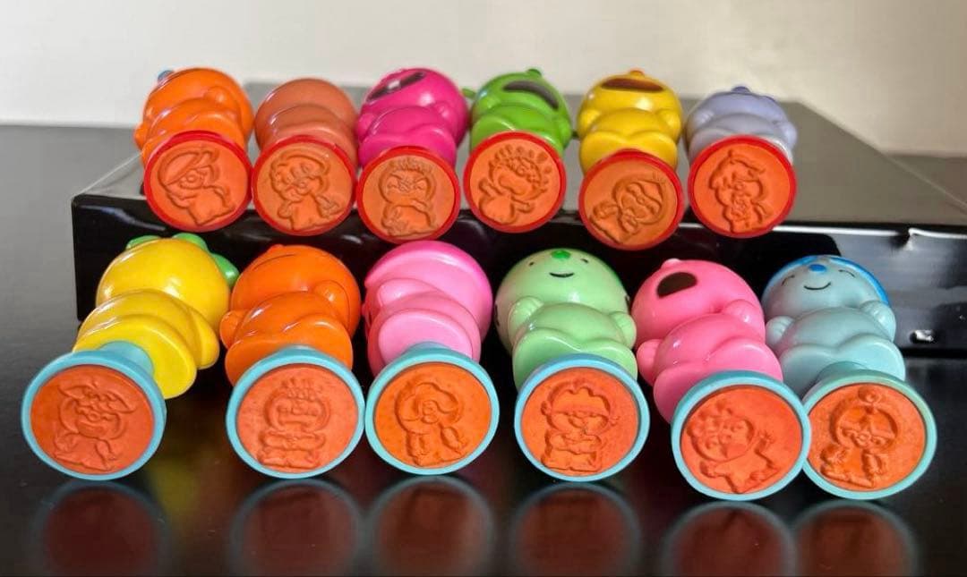 こんなこいるかな　指人形　ソフビ　スタンプ