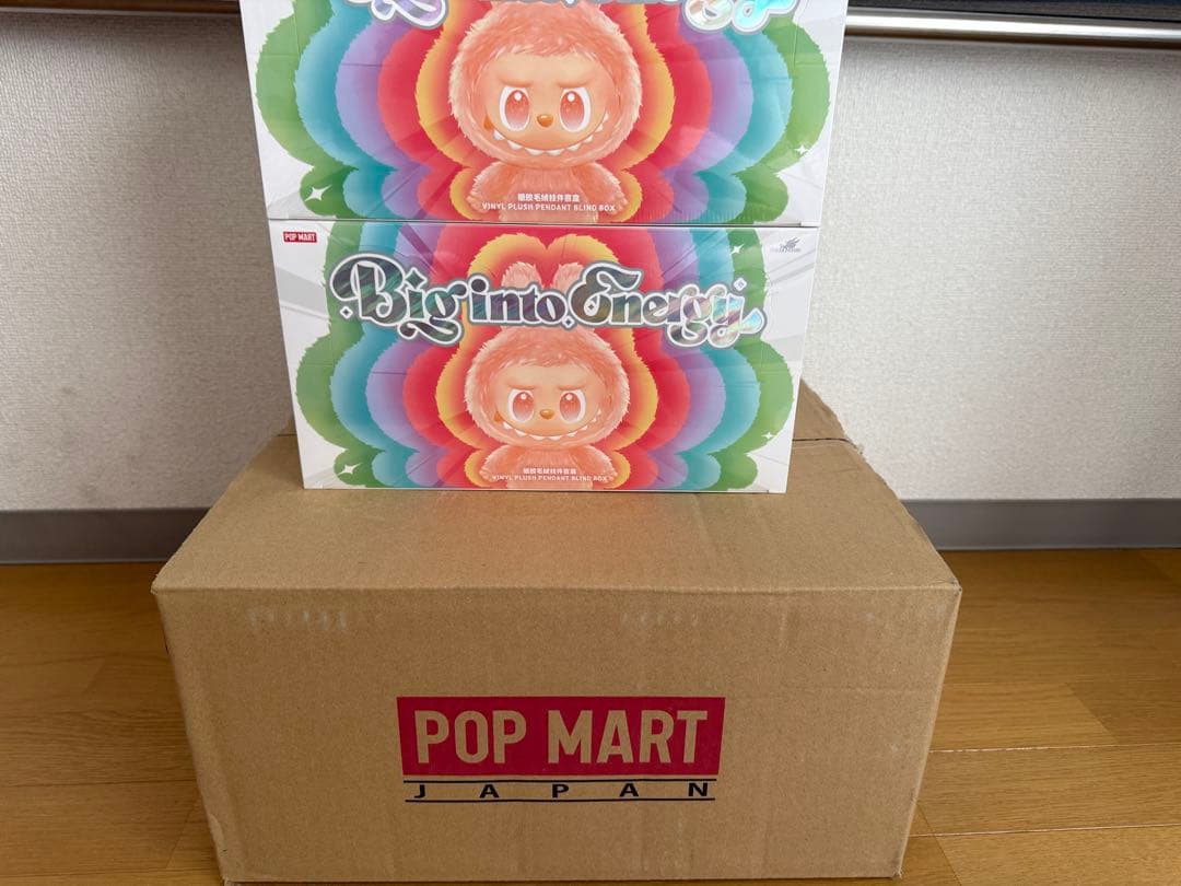 ラブブPOP MART Big into Energy 1ボックスシュリンク付き