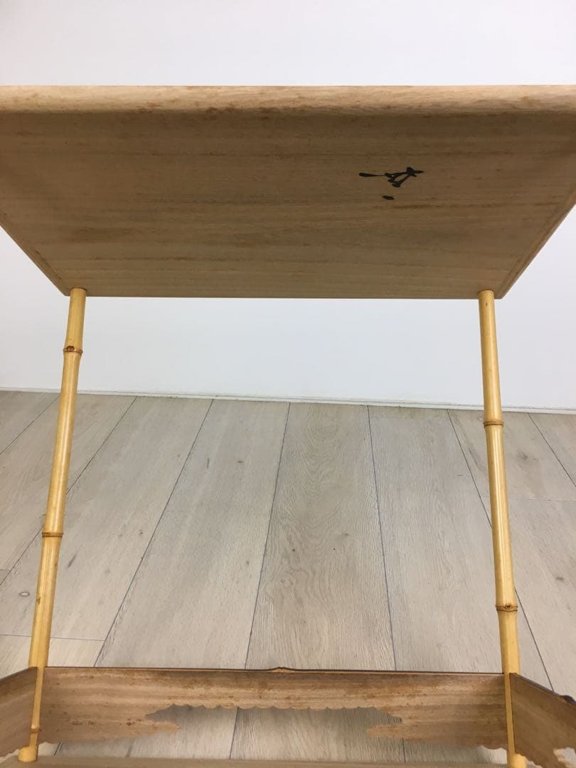 S332鳳凰棚 萩井一丘作 一茶庵 佃一祐 煎茶道具 共箱