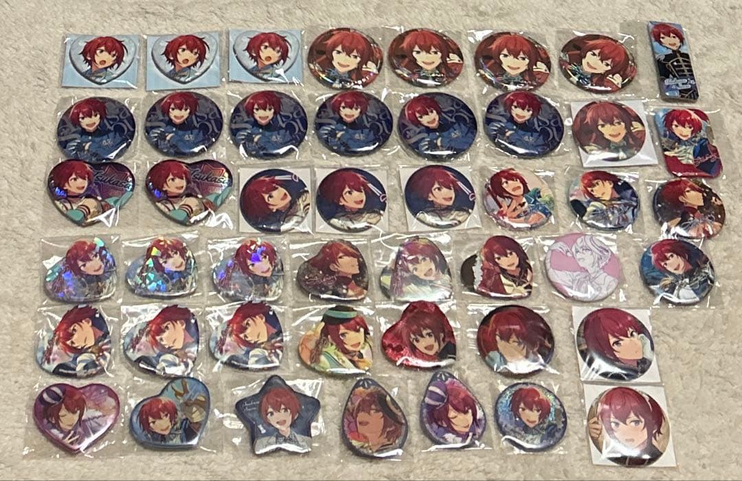 あんスタ　朱桜　司　セット　缶バ　アクスタ　アクキー　中国　台湾