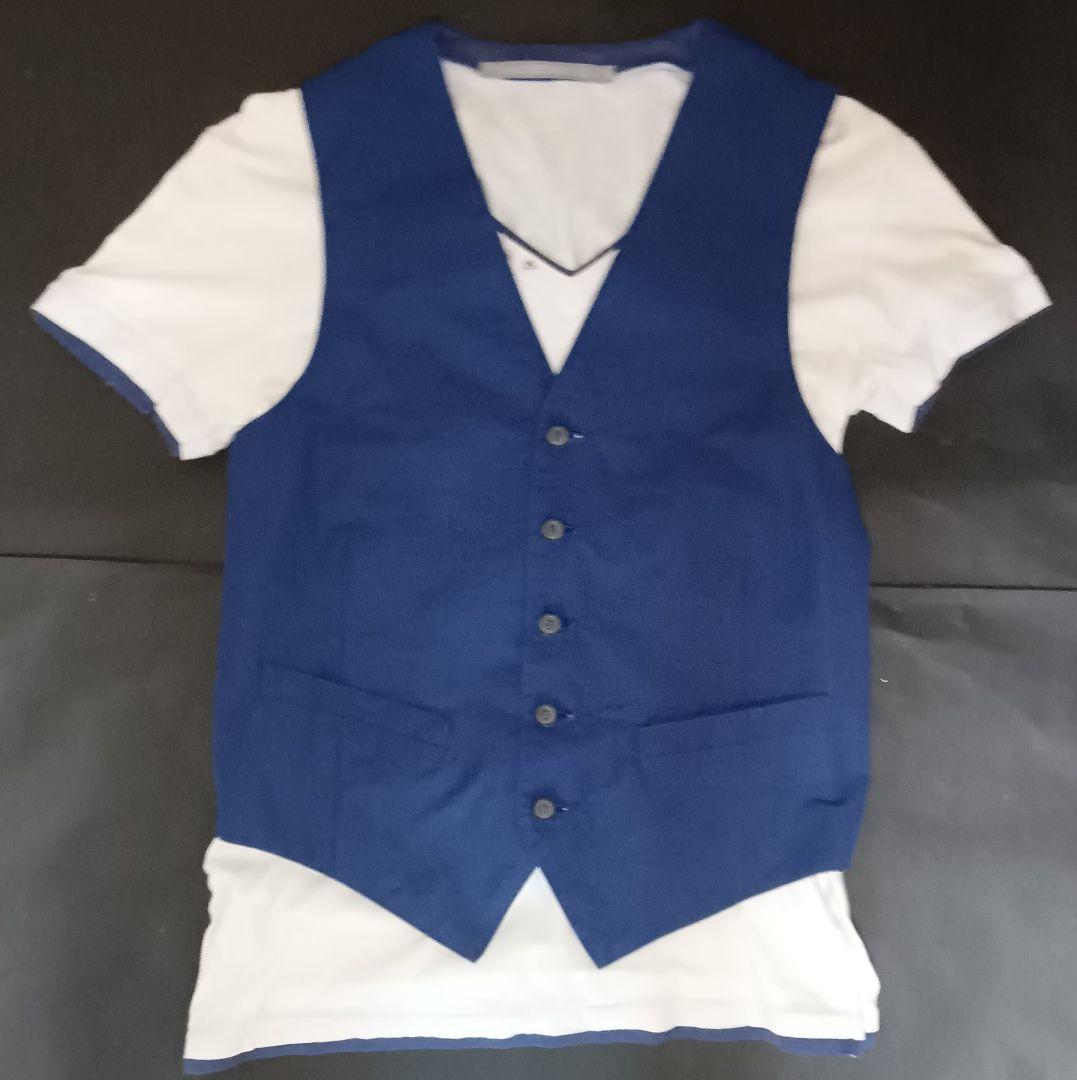 【No.38】ミスチル 桜井着 フランシストモークス カットソー＆ジレ 未完